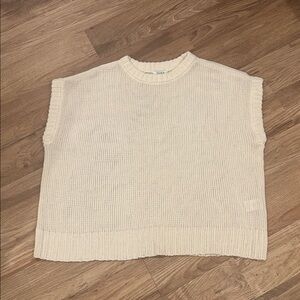 NWOT Pistola Off-White Sleeveless Knit Top XS